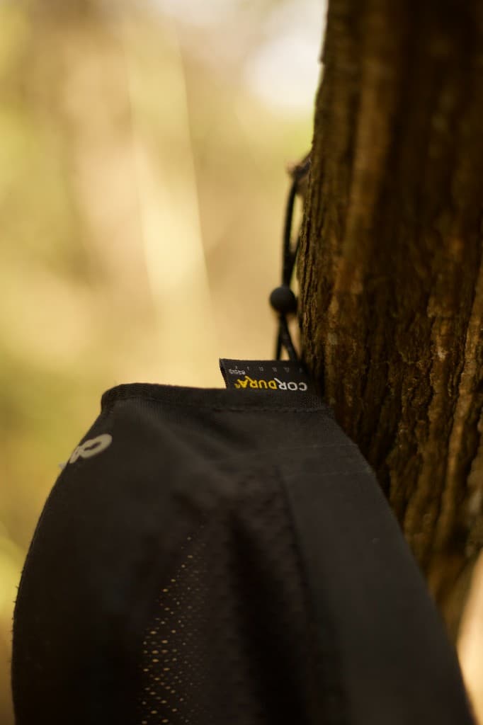 Etiqueta CORDURA® no boné CAMAL